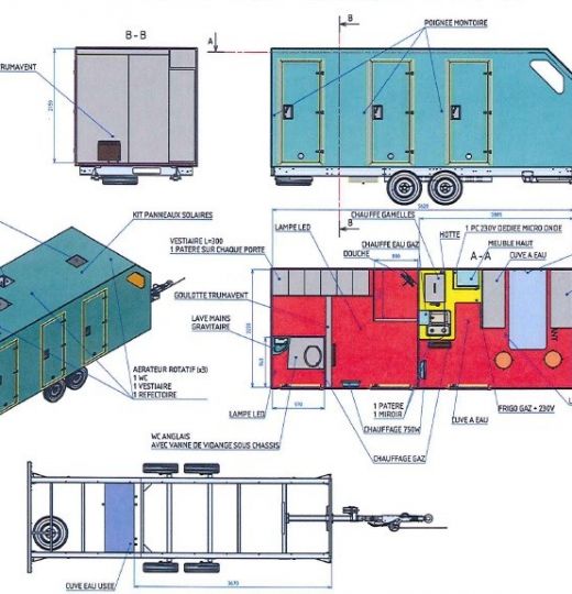 Bases Vie de Chantier Base Vie Mobile et Autonome BVM Location